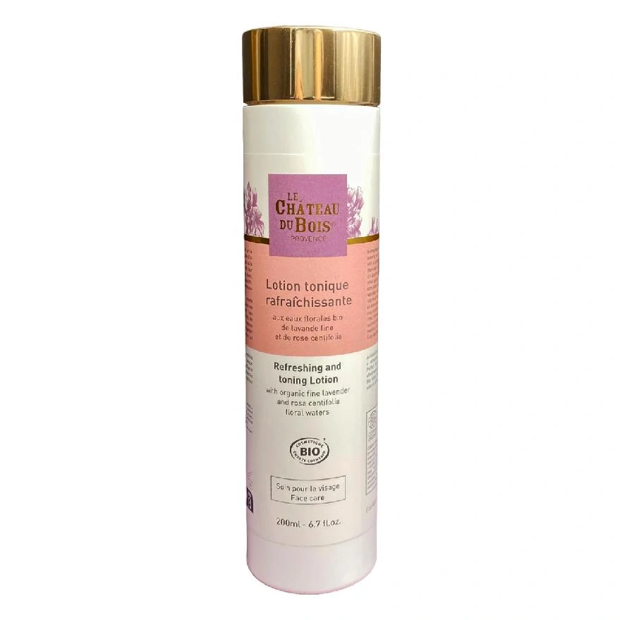 Osvěžující pleťové tonikum 200 ml - Bio Cosmos - Château du Bois