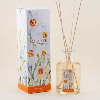 Domácí difuzér 200 ml s ratanovými tyčinkami Fragonard Narcisse
